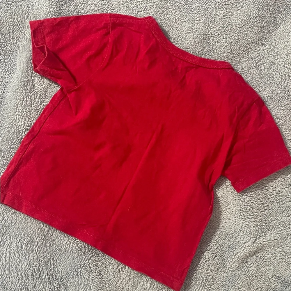 The Children's Place Boys Patriotic Red White Blue Flag Tee Size 12-18 M